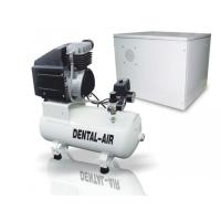 Werther Int. Dental Air 1/24/379-C - безмасляный воздушный компрессор с дополнительным звукоизолирующим сборным кожухом (100 л/мин) на 1 установку