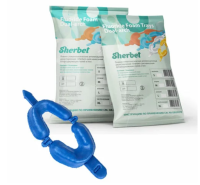 Ложки одноразовые Blue L(1уп.-50пар) Sherbet