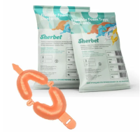 Ложки Оранжевые XL(1уп.-50пар) Sherbet