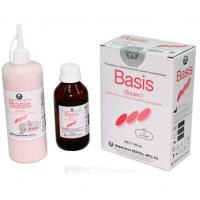Basis LF Pink (розовый с прожилками), комплект 300 г + 140 мл