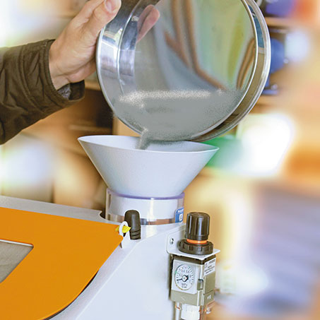 Аверон АСОЗ 1.0 Б ТУРБО - пескоструйный аппарат со струйным модулем МС 4.3 Б и встроенным ситом