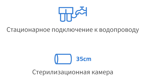 Melag Vacuklav 30 В+ - автоклав с камерой на 18 л, подключение к водопроводу, Pro-Class