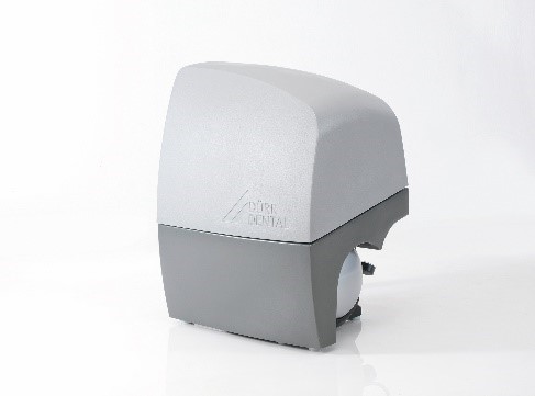 Durr Dental Tornado 1 – Классическая модель тихого компрессора с 1-цилиндровым агрегатом для одного стоматолога, в кожухе, без мембранного осушителя