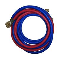KDF Denken Hose set - комплект шлангов для подключения водного охлаждения литейной установки Cascom SE, 2 шт.