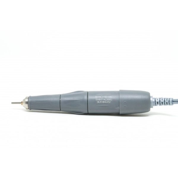 Saeshin STRONG 90N 105L - зуботехнический щеточный микромотор с наконечником 105L и педалью включения–выключения, в коробке, 35000 об/мин