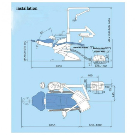 Fengdan QL-2028 - стоматологическая установка