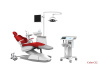 SILVERFOX 8000C-SMS0 PRO CART – Стоматологическая установка с подкатным блоком врача и с мягкой обивкой