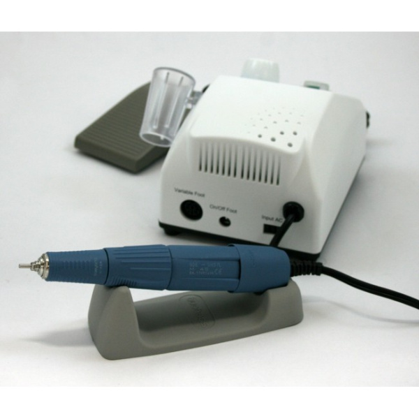 Saeyang Marathon N7 NEW - зуботехнический микромотор повышенной мощности с наконечником SDE-SH37L, 40000 об/мин, 100 Вт, педаль SFP-27