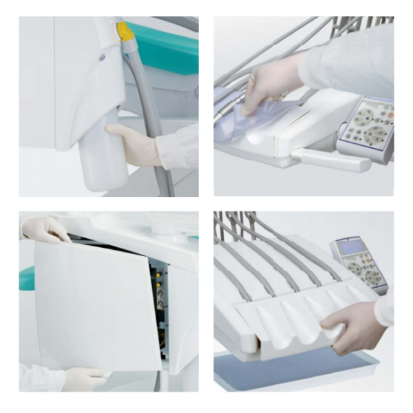 Cefla Dental Group Victor 200 (AM8050) - стоматологическая установка с нижней/верхней подачей инструментов