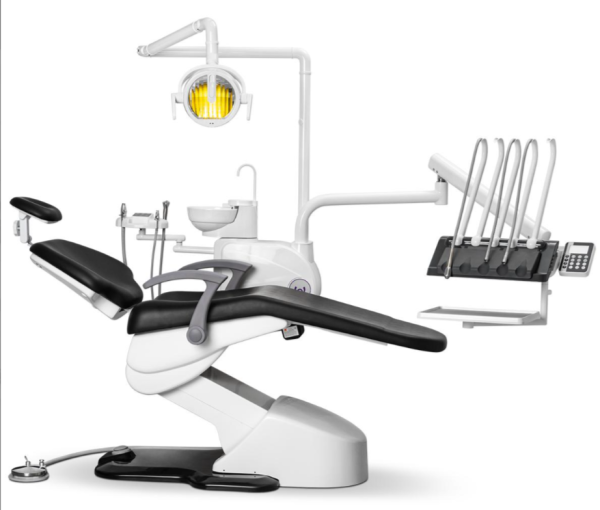 Woson WOD330 - стоматологическая установка с верхней подачей инструментов