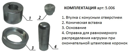 Приспособление для ручной штамповки коронок/СОНИС 5.006