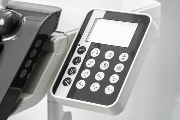 Woson WOD330 - стоматологическая установка с верхней подачей инструментов