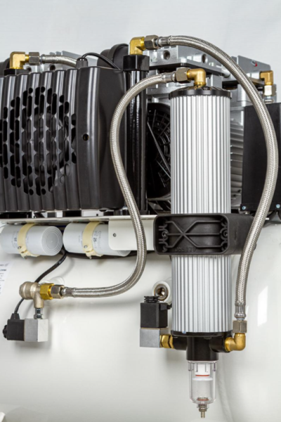 Компрессор стоматологический воздушный безмасляный JW-032С 200л с осушителем